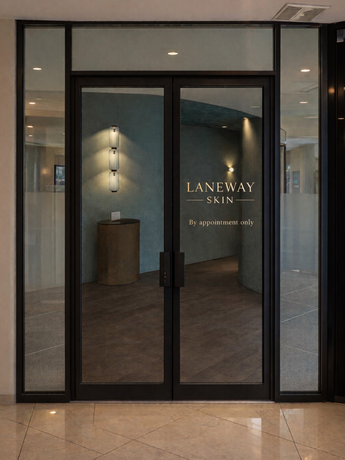 Laneway Skin clinic interior