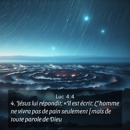 Luc 4:4
