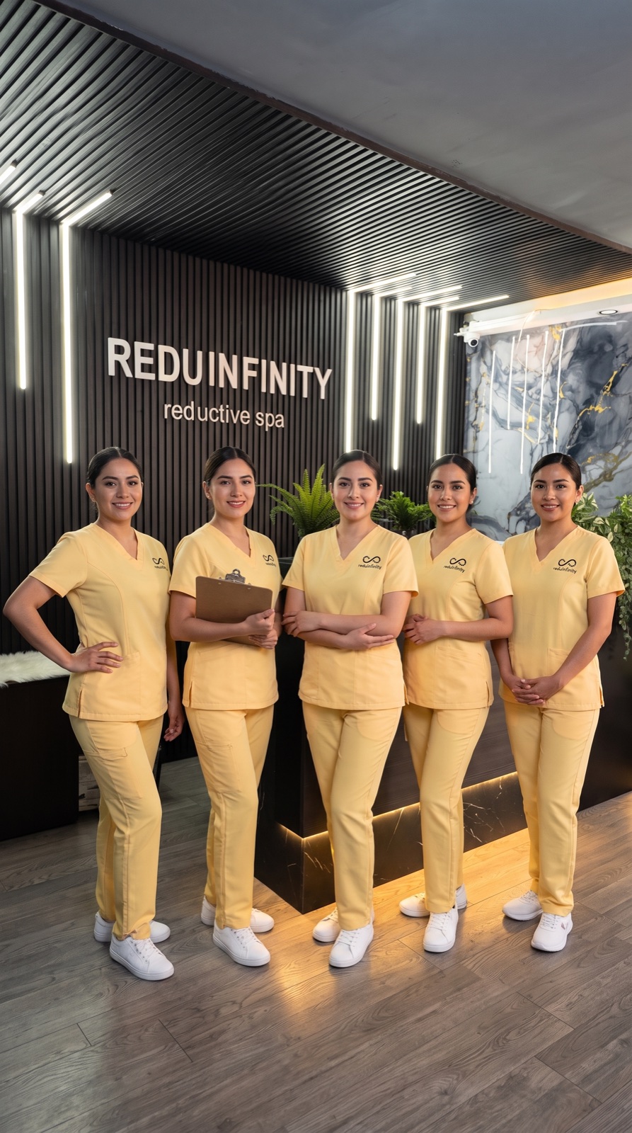 Equipo de fisioterapeutas certificadas de Reduinfinity