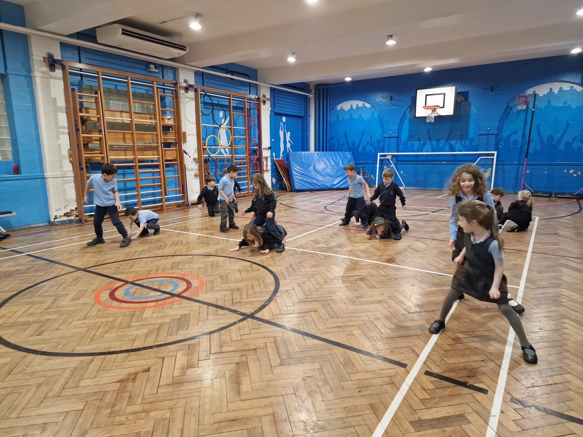 Children running and playing sports at a Mad4Sports session in North London