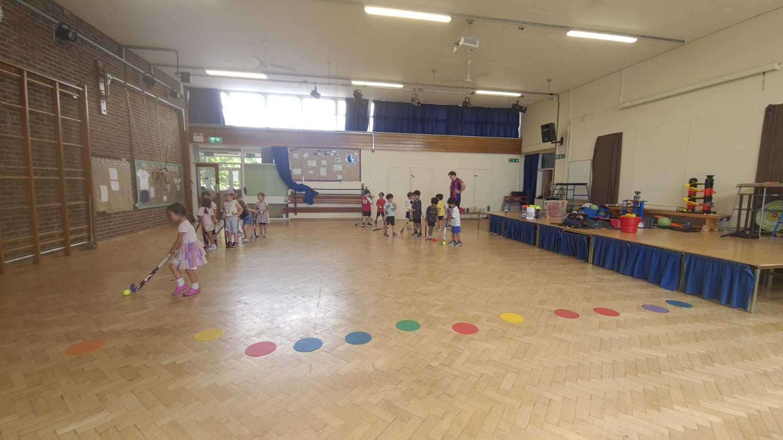 Children enjoying a wide range of sports and games at a Mad4Sports holiday camp