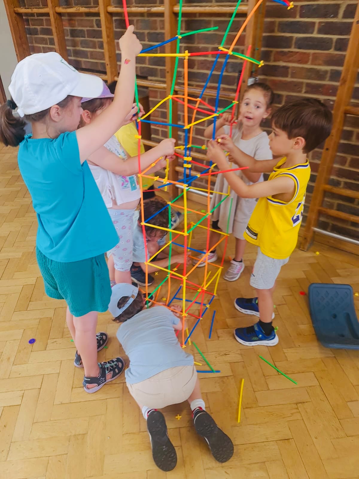 Children celebrating at a Mad4Sports birthday party in North London