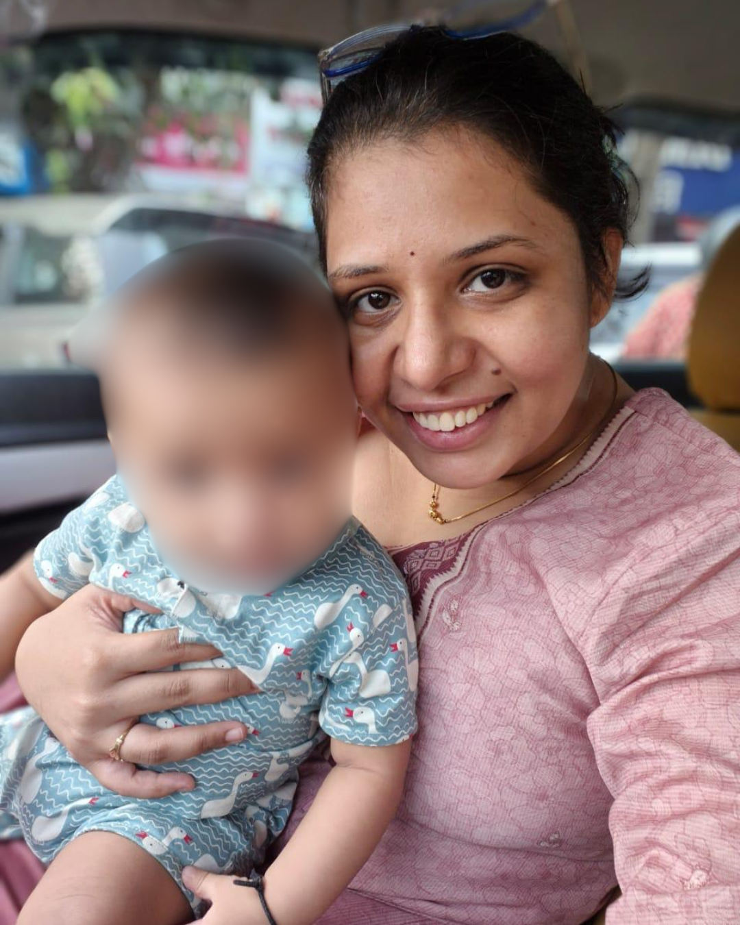 Baby from a past Garbha Daan batch