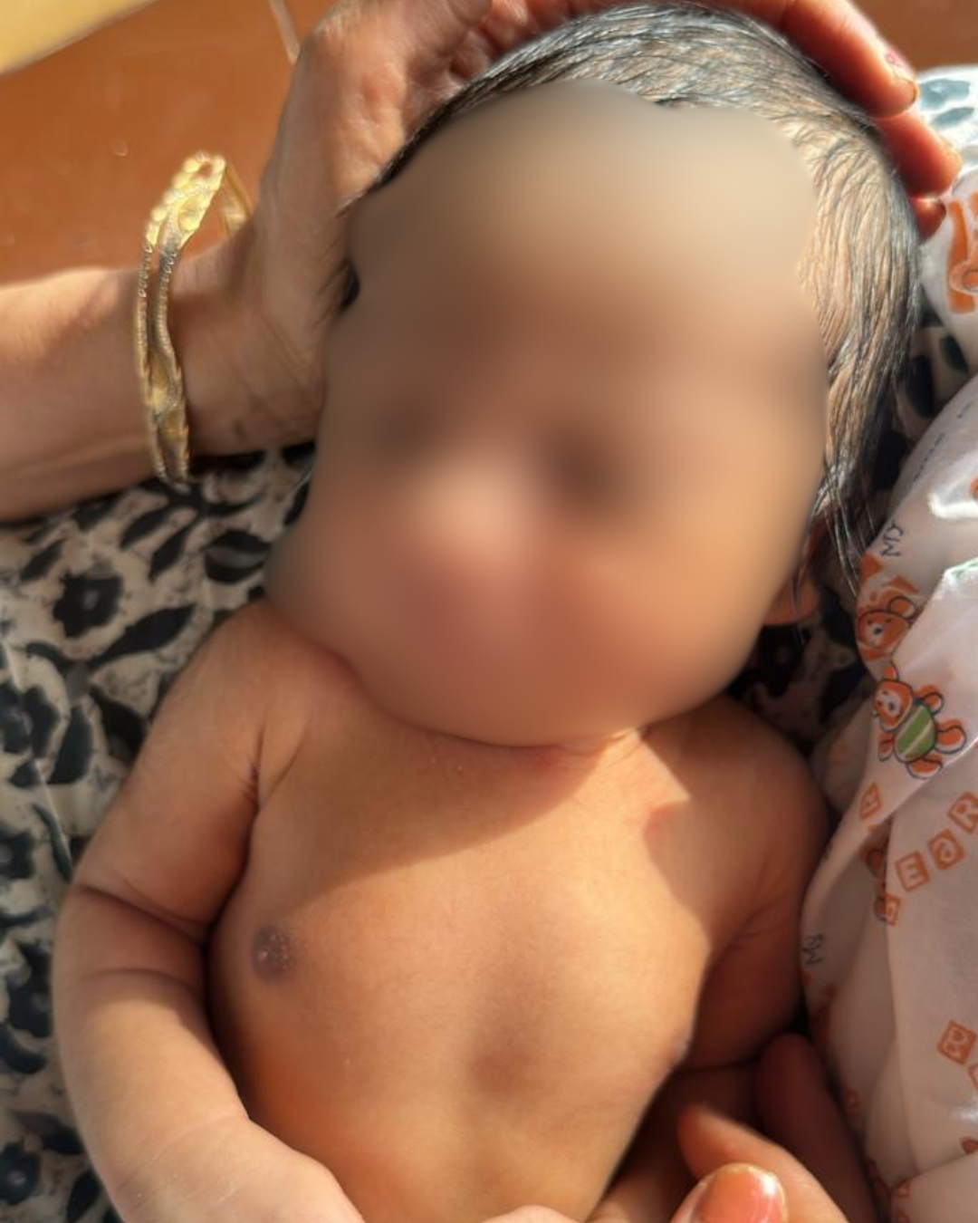 Baby from a past Garbha Daan batch