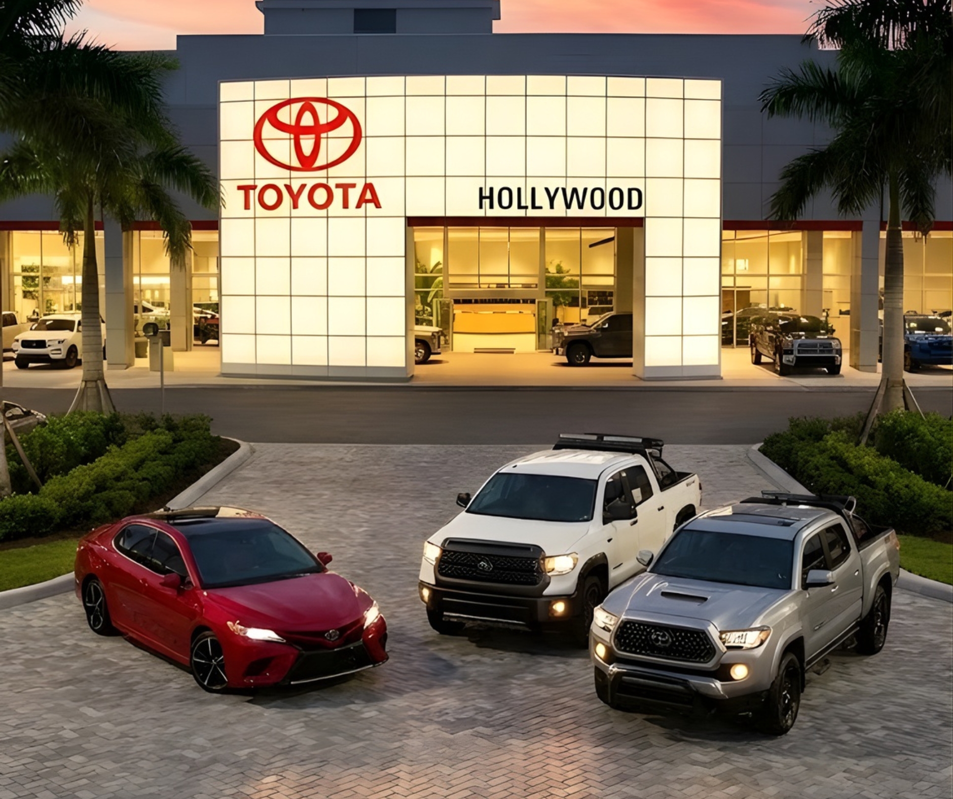Toyota of Hollywood, FL Located at 1841 N State Rd 7, Hollywood, FL 33021.