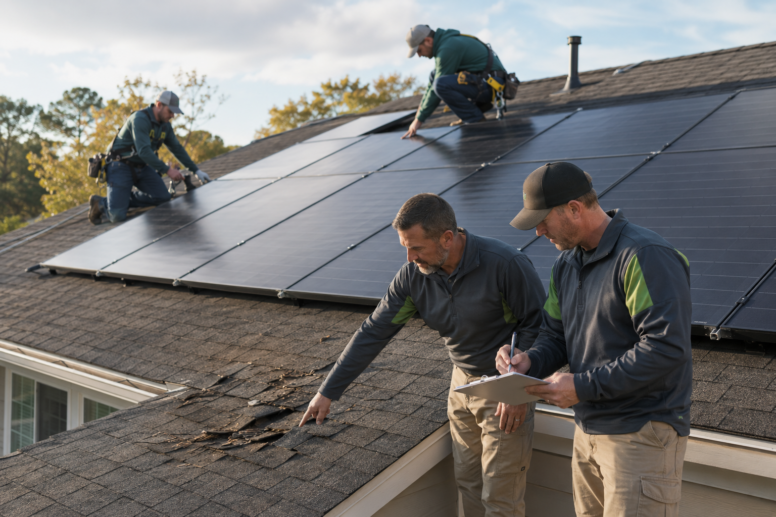 Roofing Repairs and insurance claim support