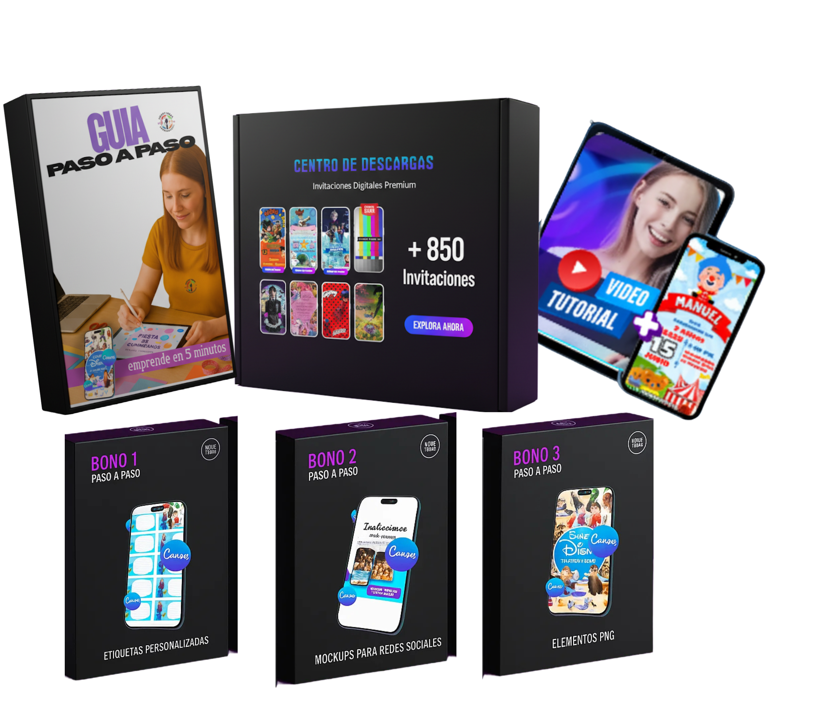 MegaPack Invitaciones Digitales