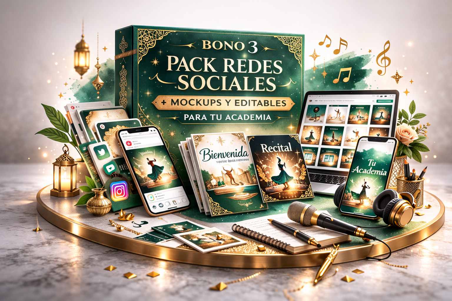 Pack Redes + Mockups