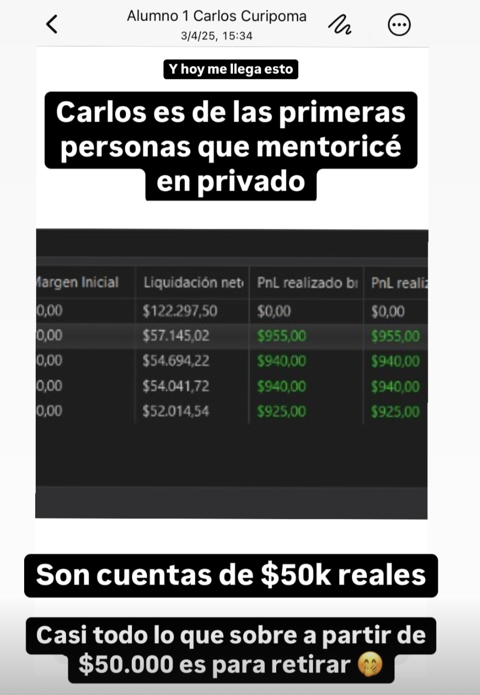 Resultado de alumno 6