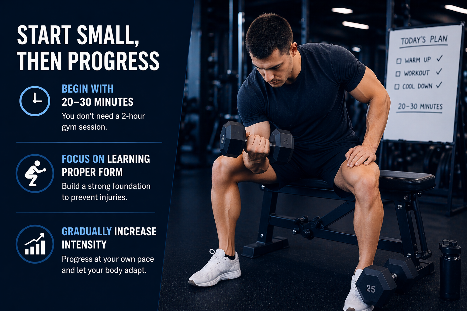 Start Small, Then Progress