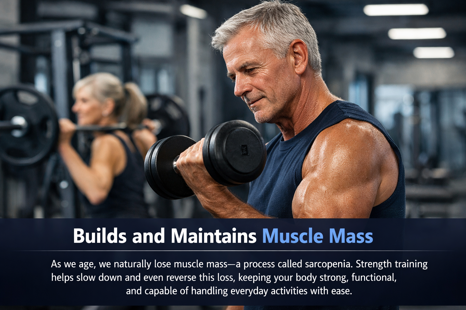 Builds and Maintains Muscle Mass