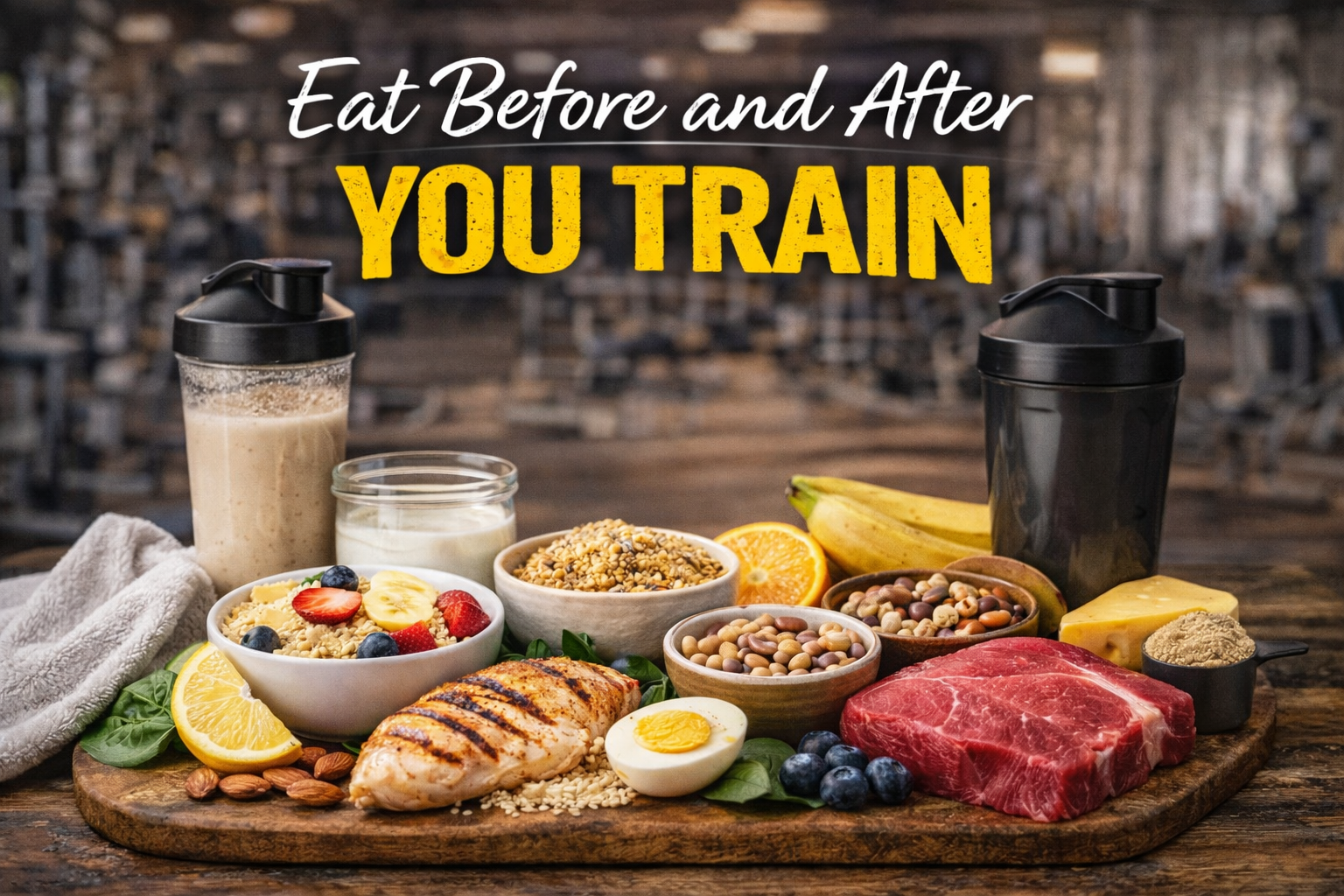Eat Before and After You Train