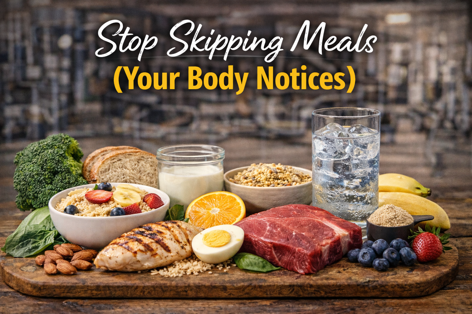 Stop Skipping Meals (Your Body Notices)