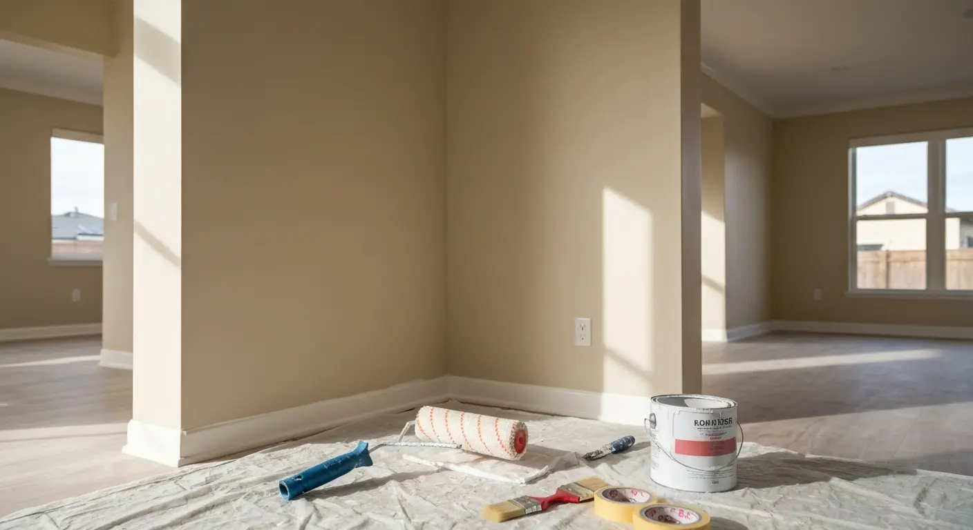 Living room paint project