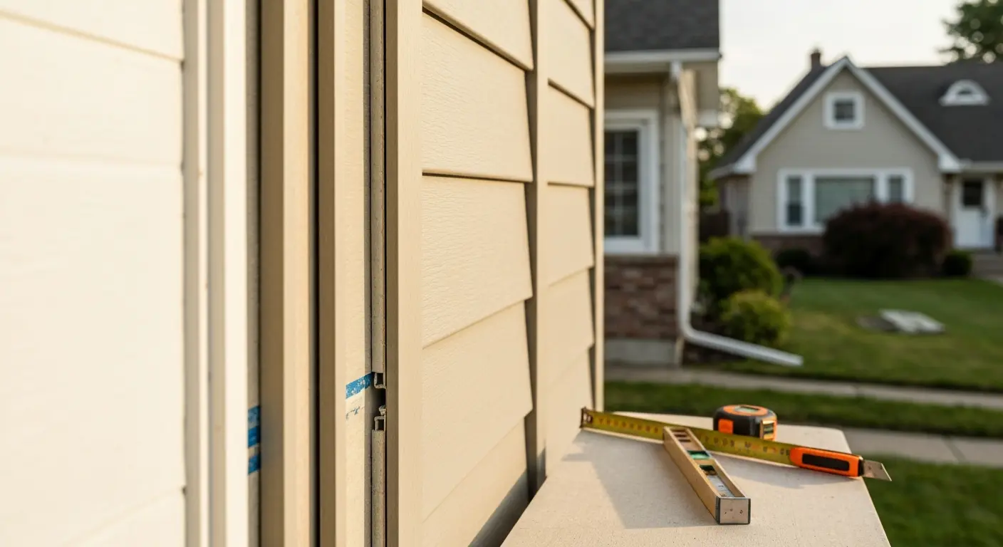 Fiber cement siding installation
