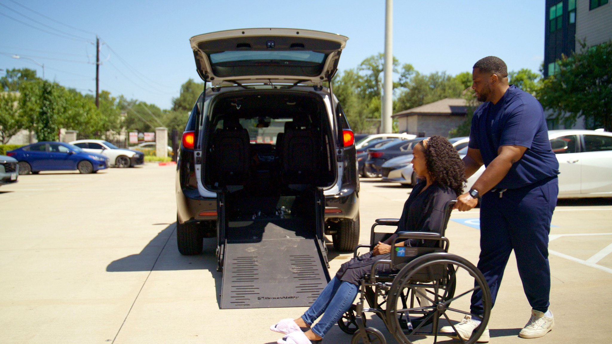 ElevenO3 wheelchair-assisted post-procedure discharge transportation