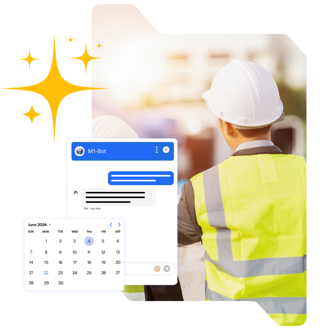 M1-Bot for Construction Companies | Chat Automation for Project ...