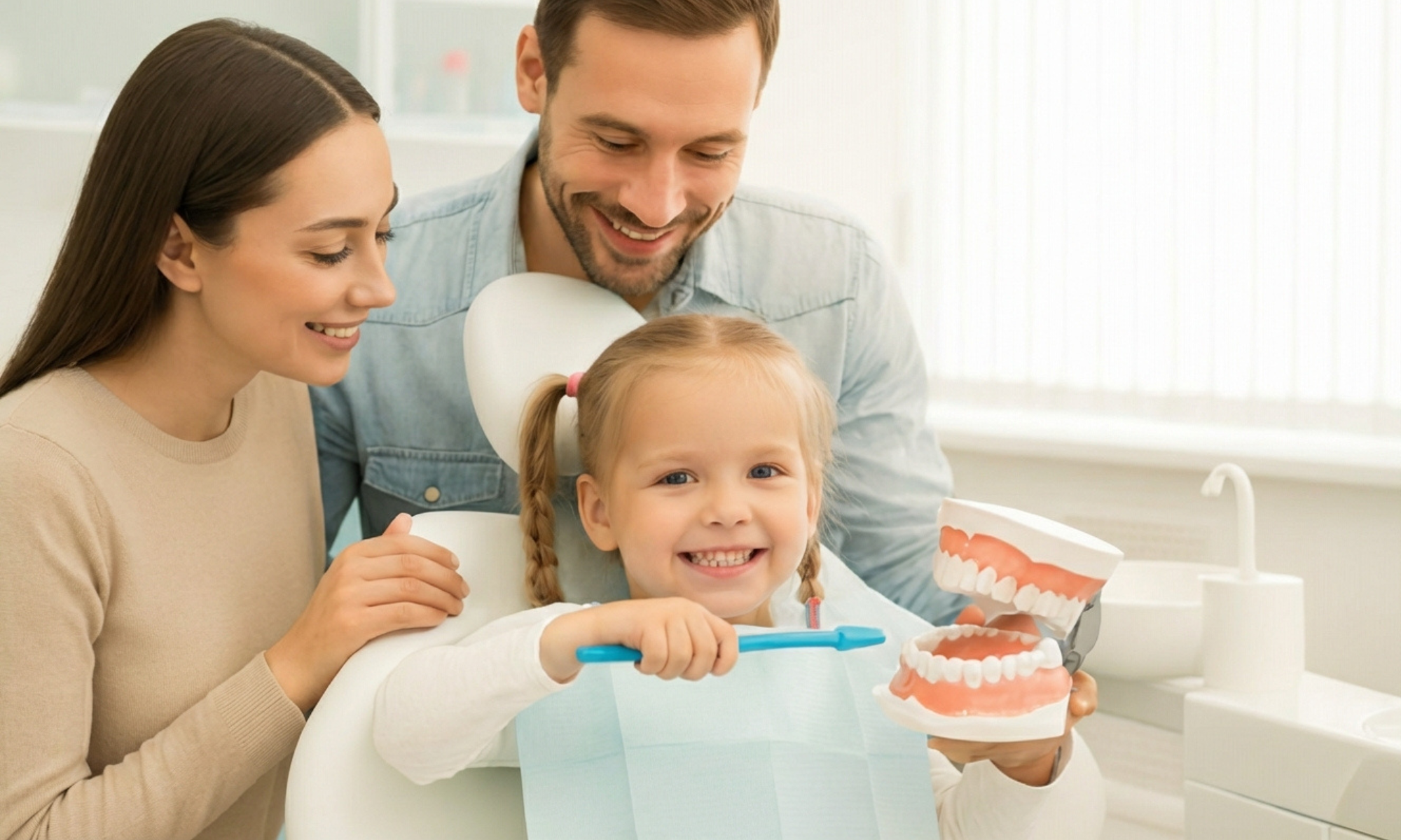 Dentiste pour enfants à Genève – soins dentaires adaptés dès 4 ans avec une approche douce et pédagogique.