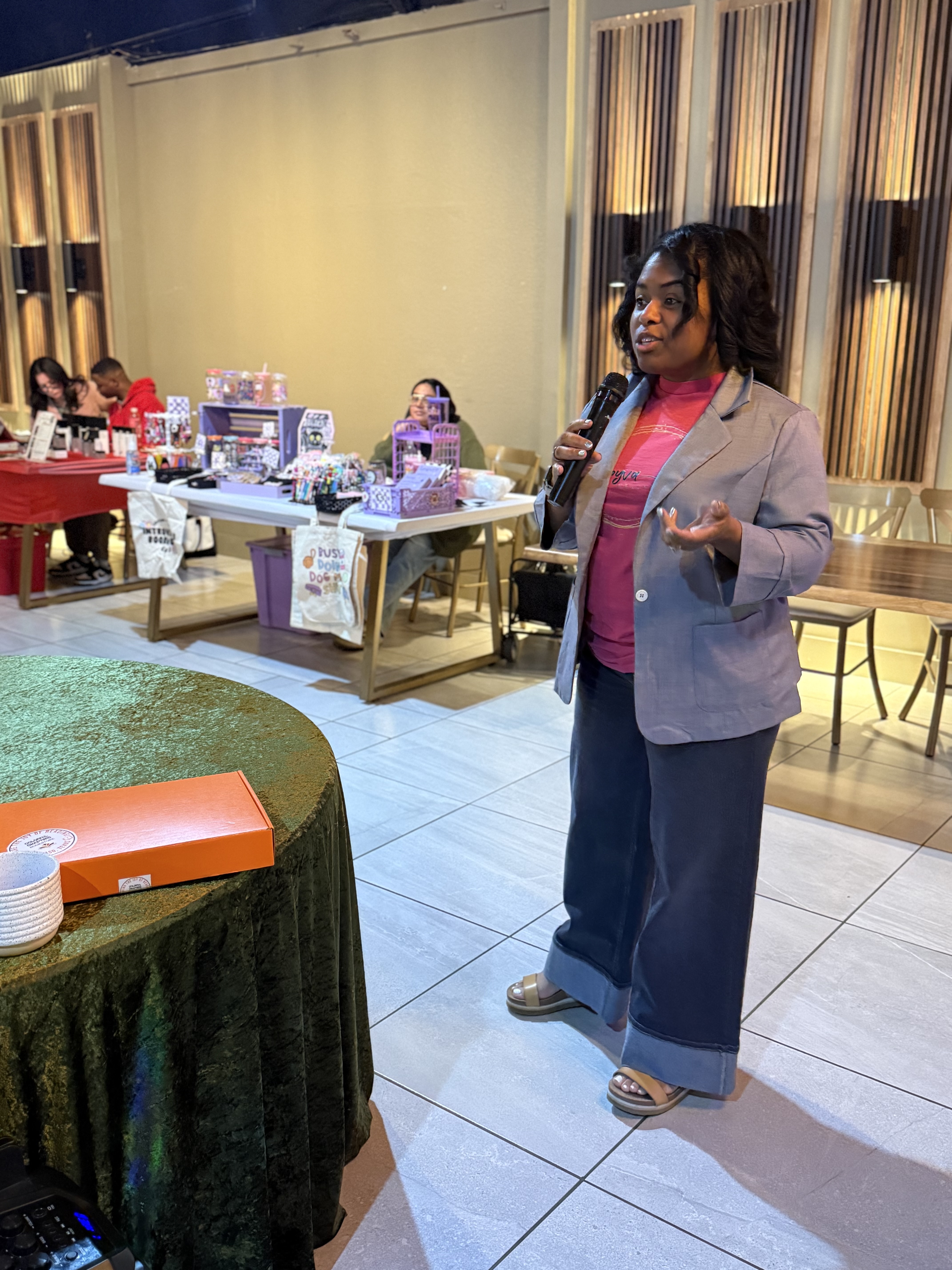 Speaking event