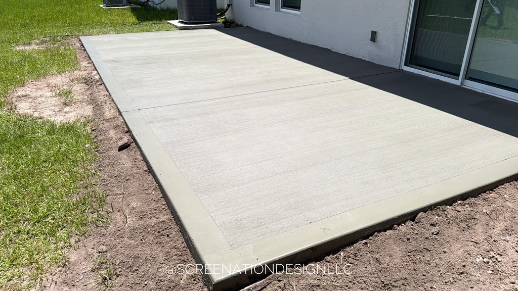Pavers and travertine project by Screenation Design in Kissimmee FL