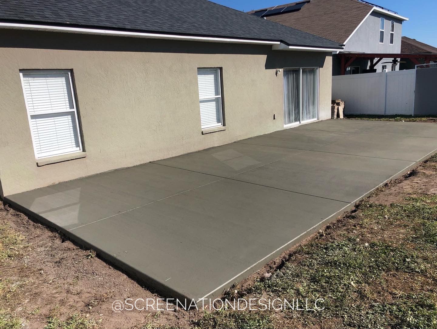 Pavers and concrete by Screenation Design in Kissimmee FL