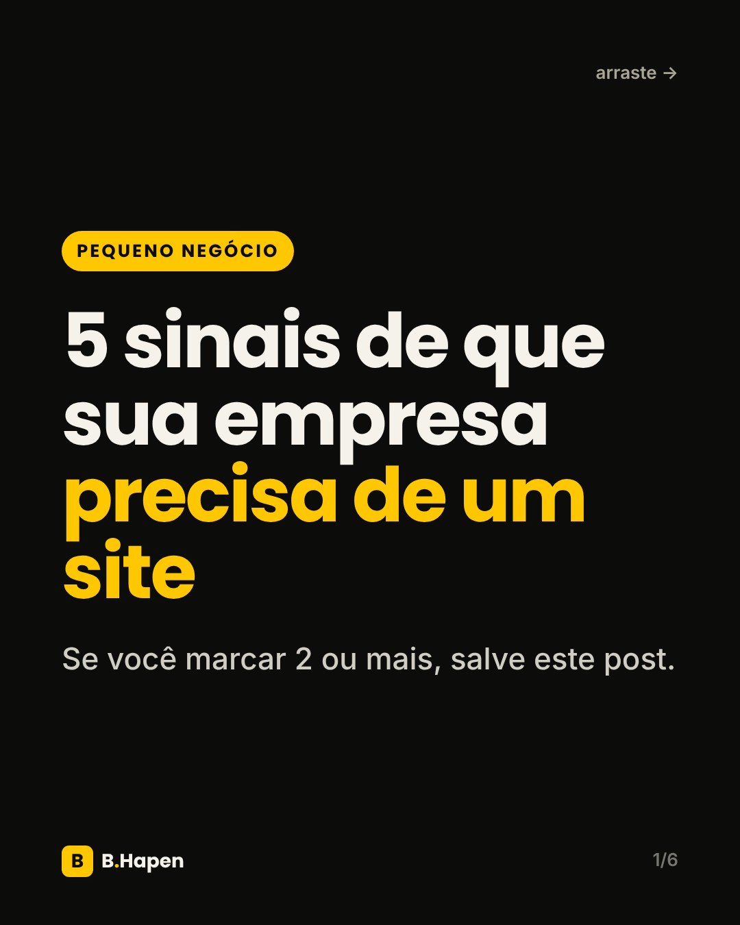 Carrossel criado pelo Claude