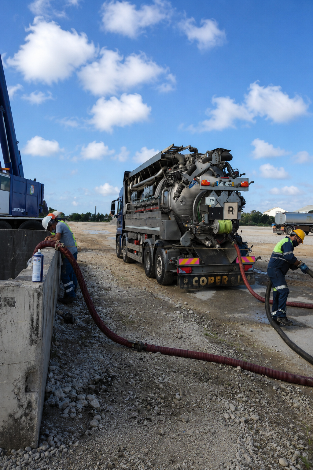  Hydrovac & Vacuum Truck