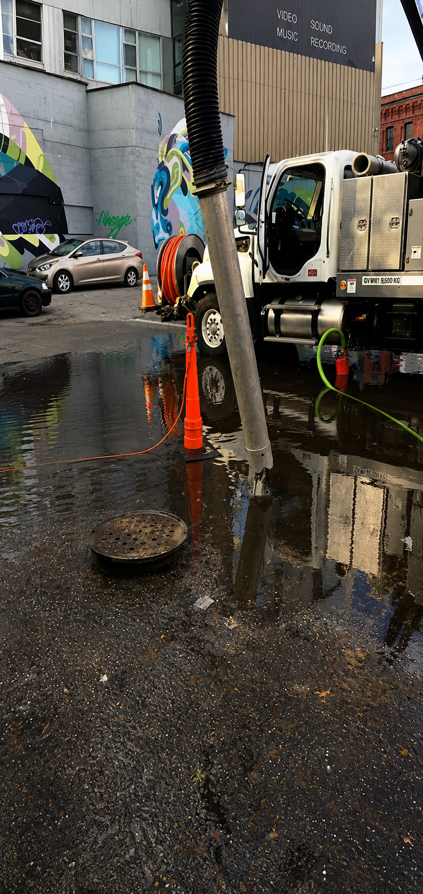  Hydrovac & Vacuum Truck
