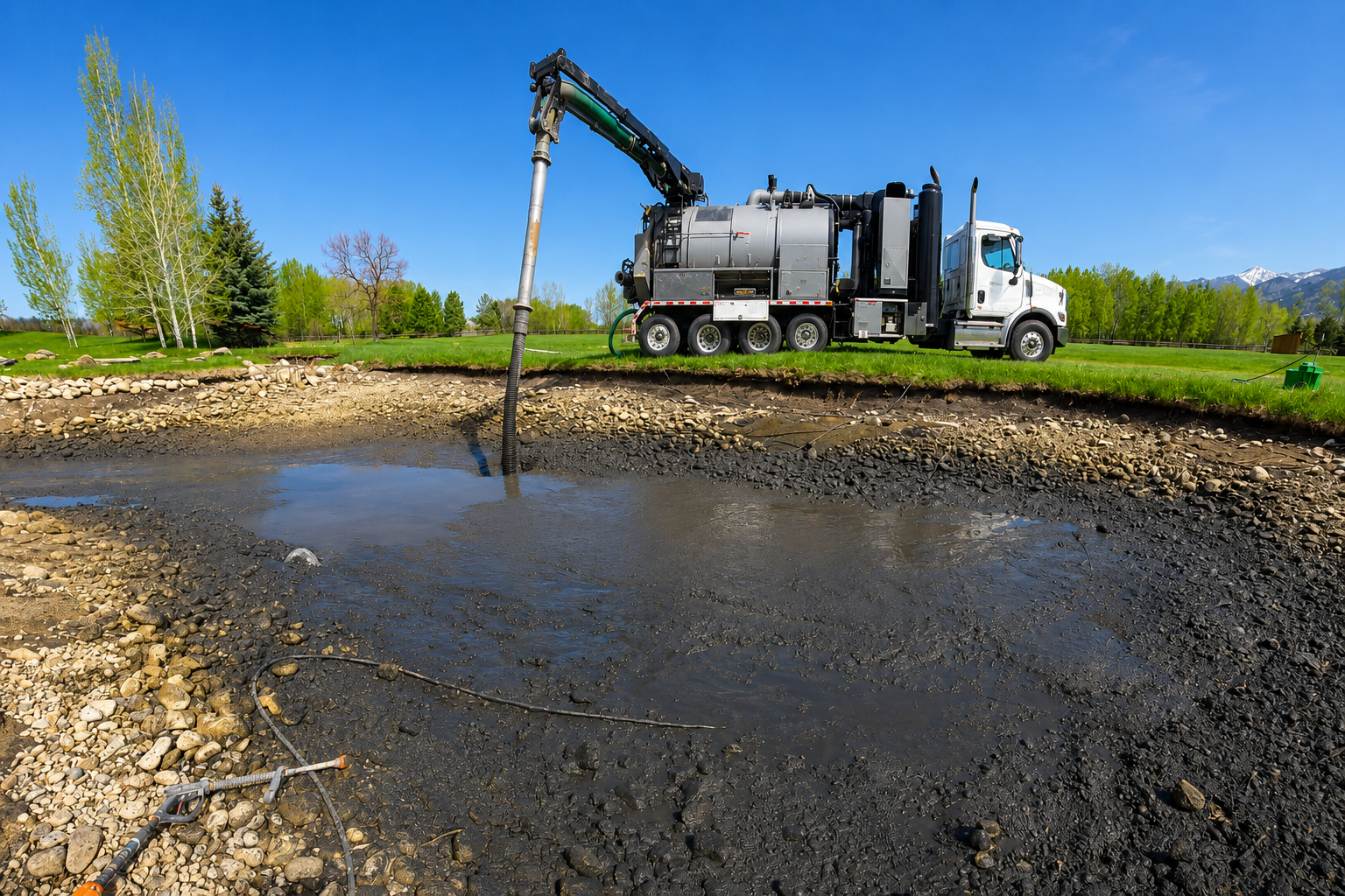 Retention Pond Cleaning in Virginia Beach