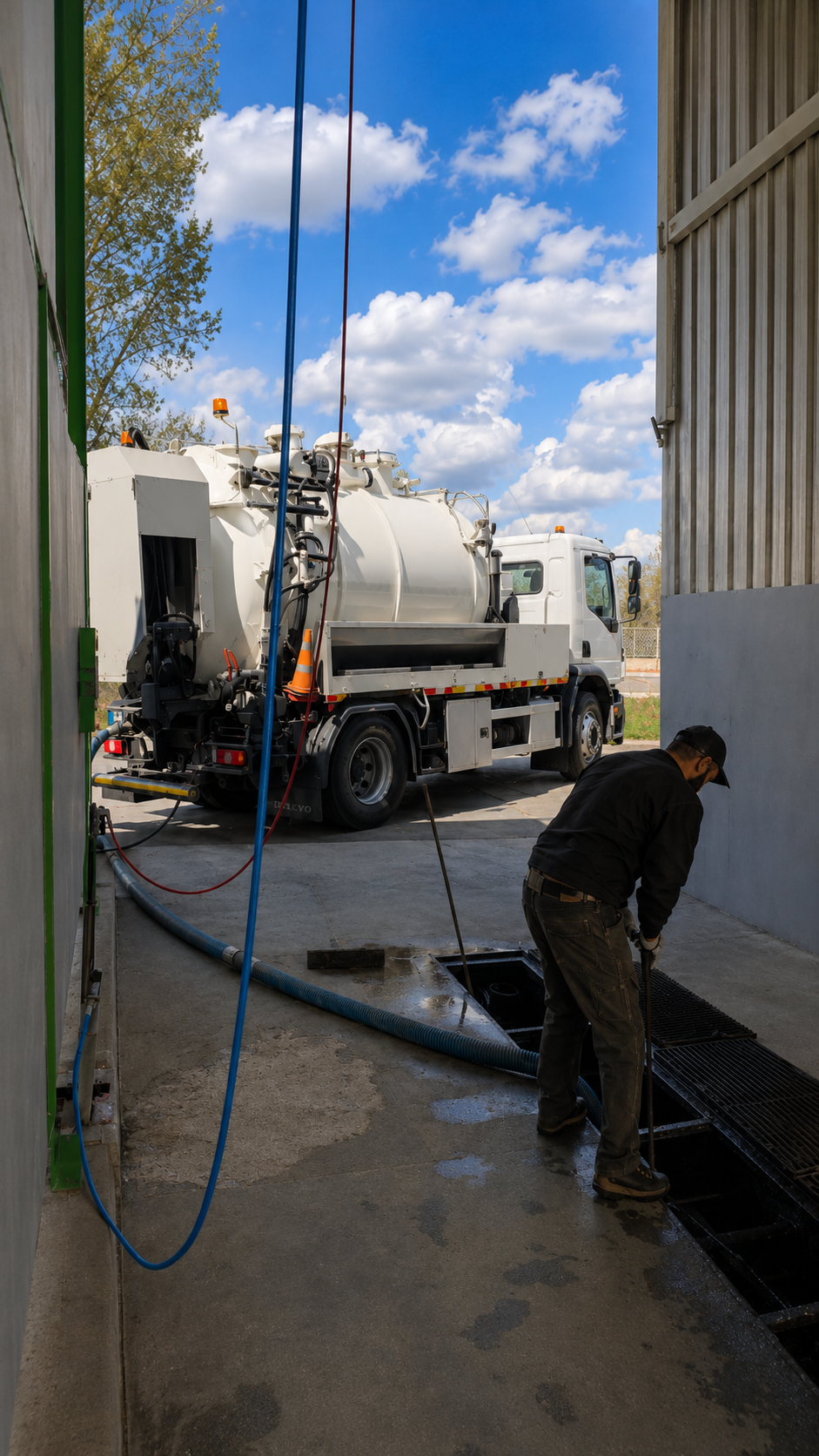  Hydrovac & Vacuum Truck