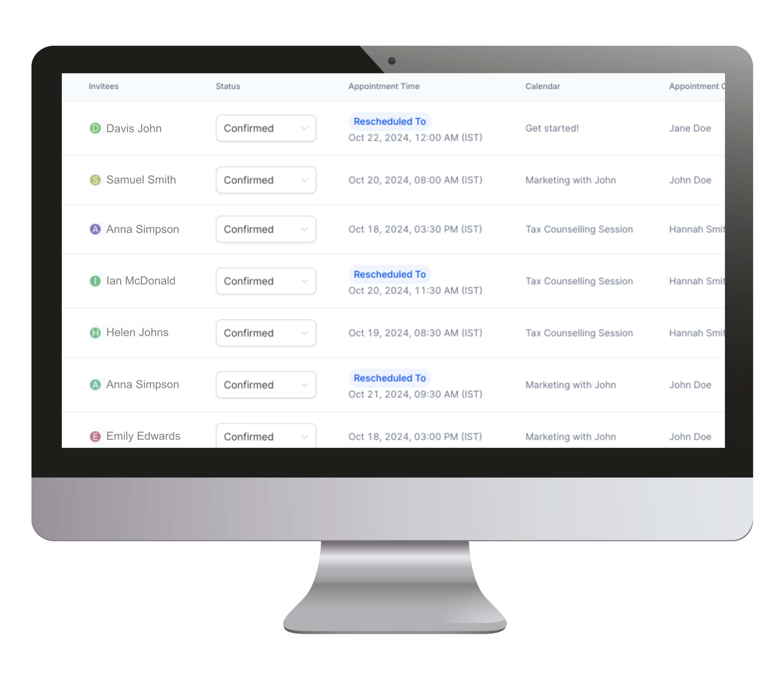 winchilla appointment booking software tools