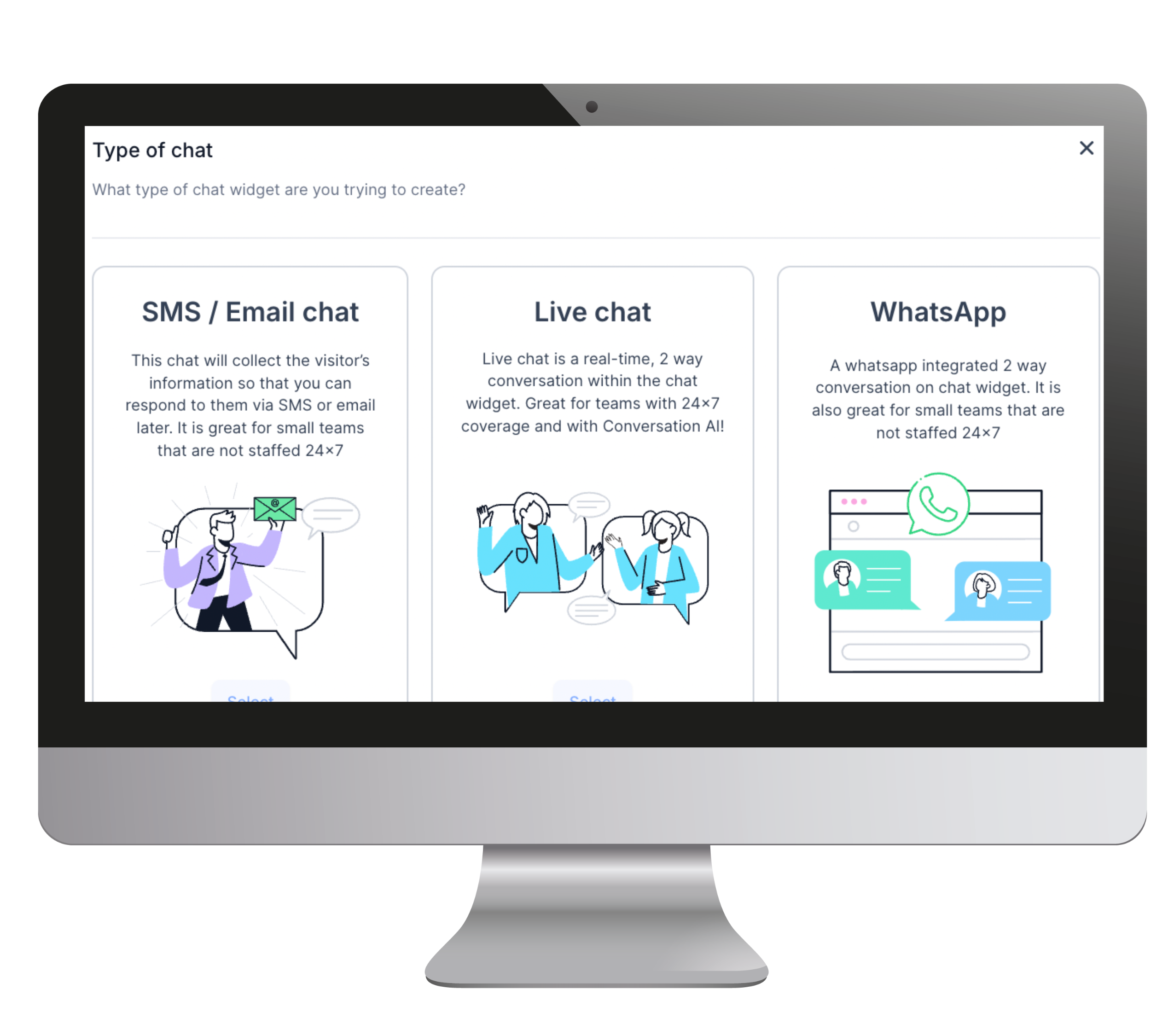 winchilla web chat customer engagement