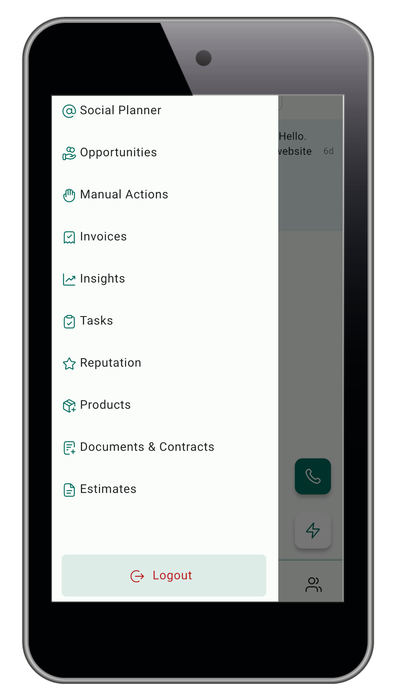 winchilla mobile app notifications and messaging