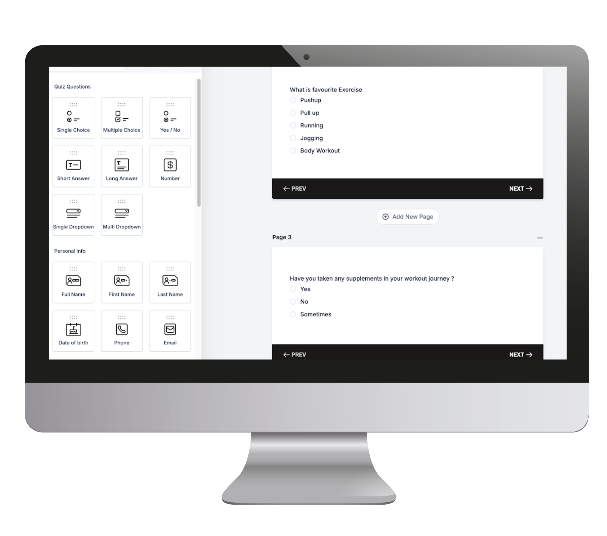 winchilla quiz builder drag and drop