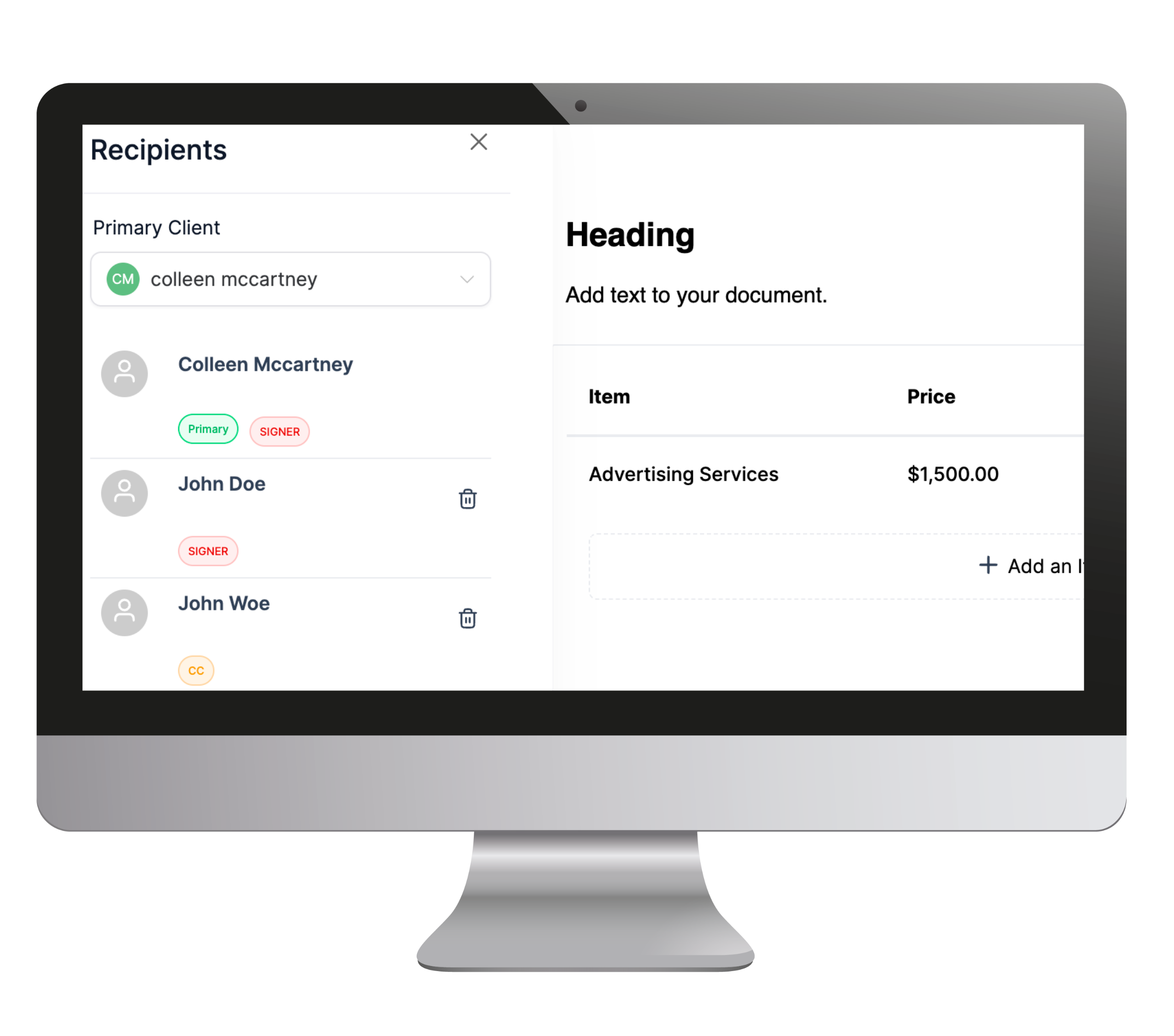 winchilla e-signature and contract management