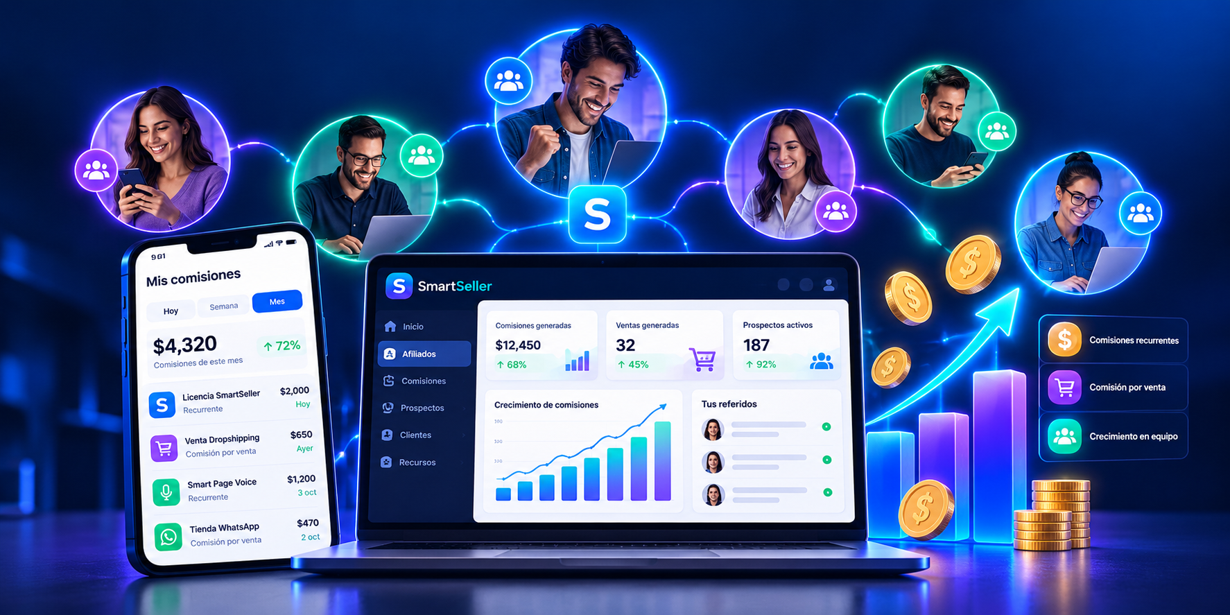 Programa de afiliados opcional SmartSeller