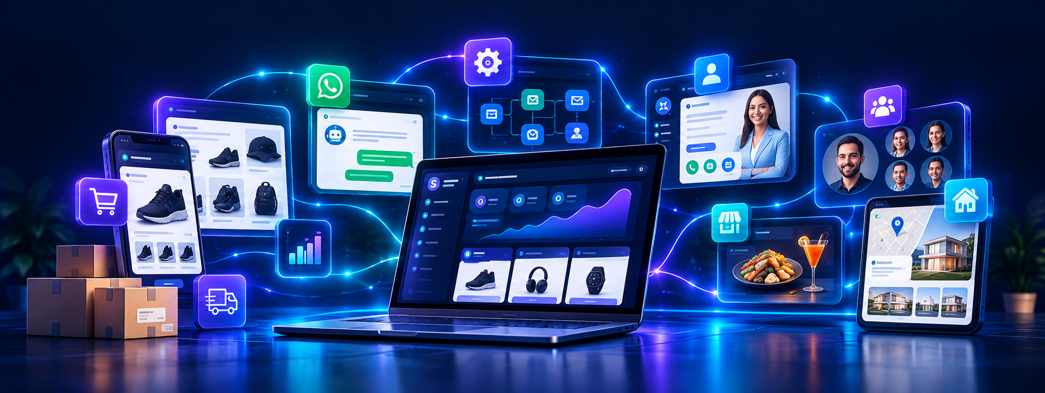 Ecosistema digital SmartSeller en funcionamiento