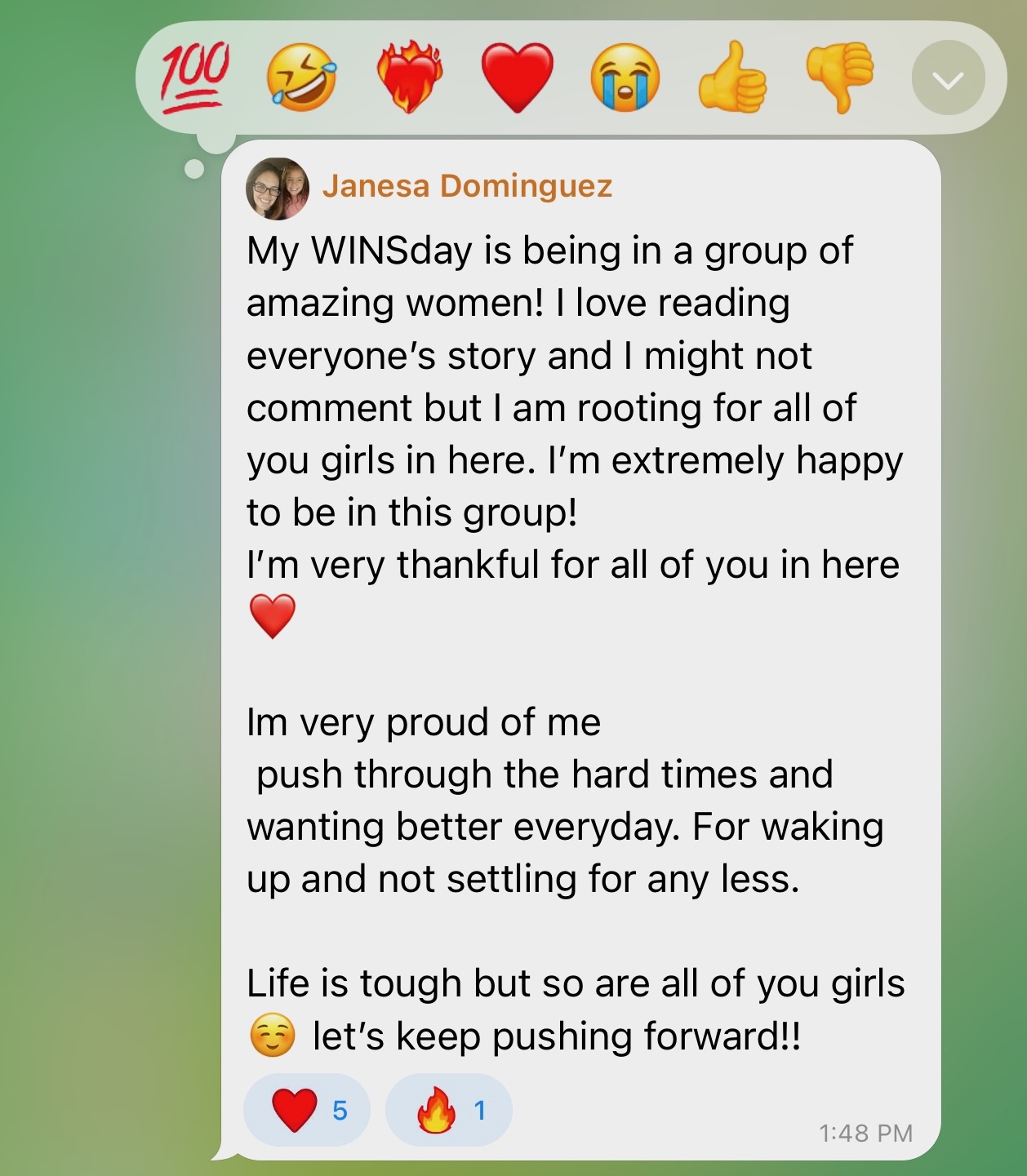 Client message