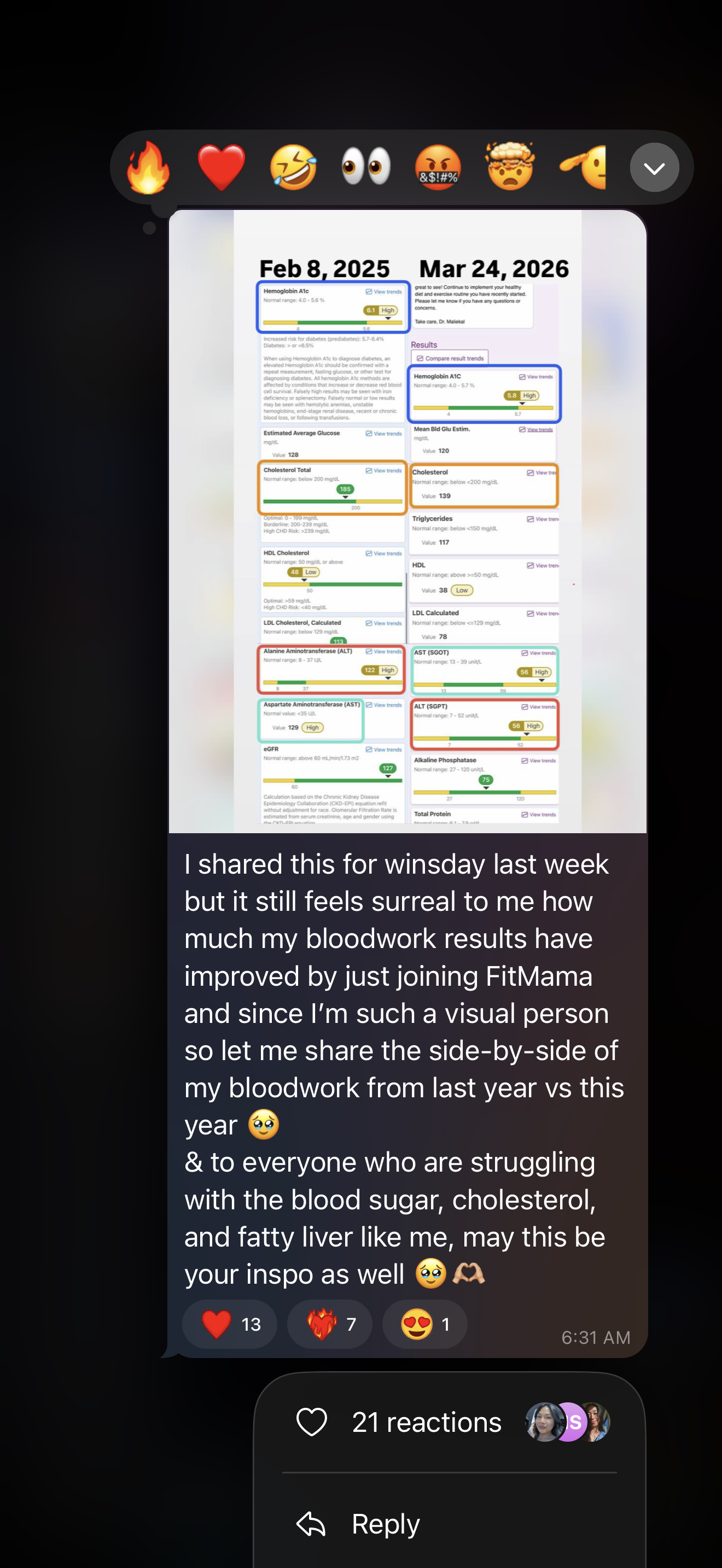 Client message