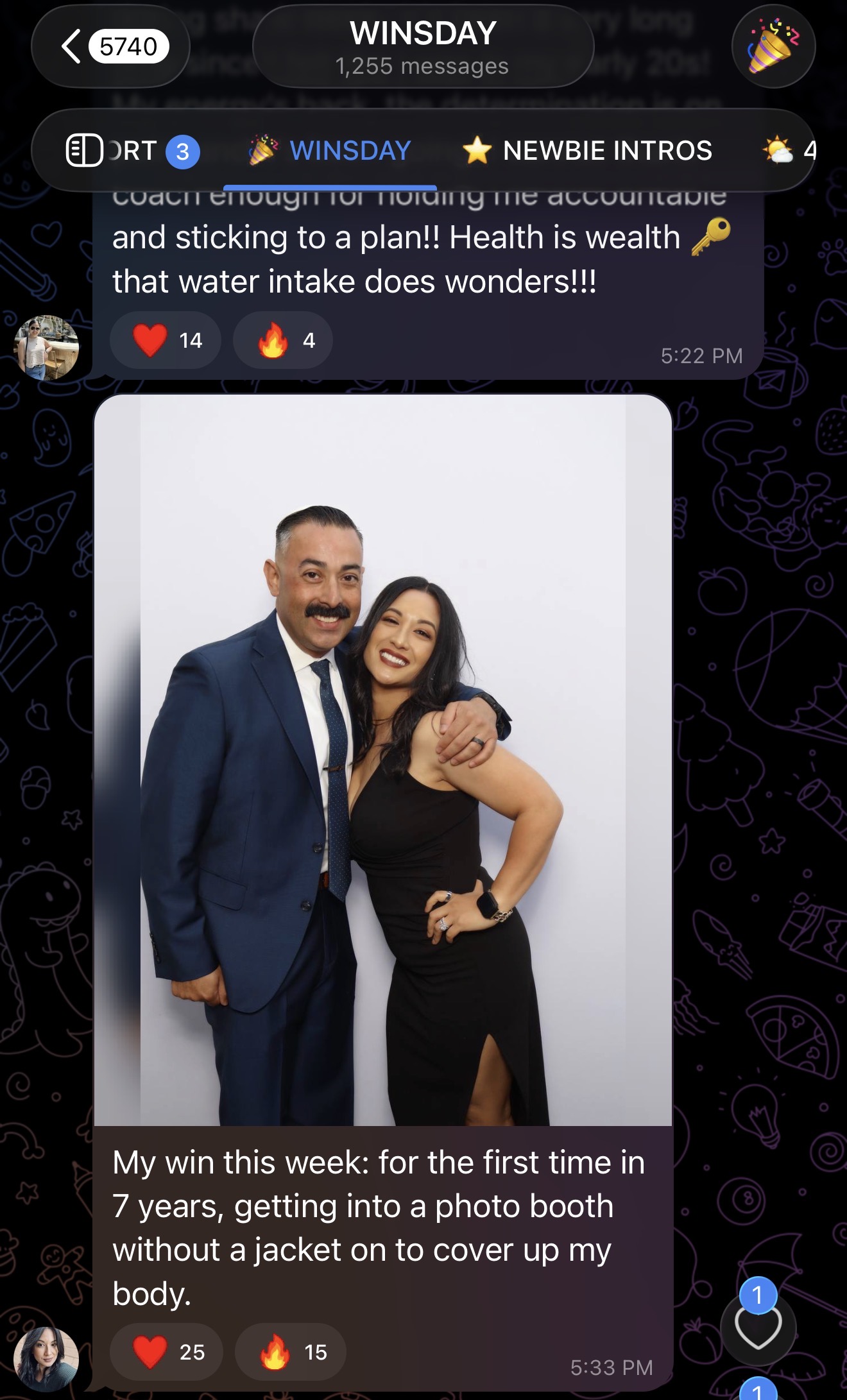 Client message