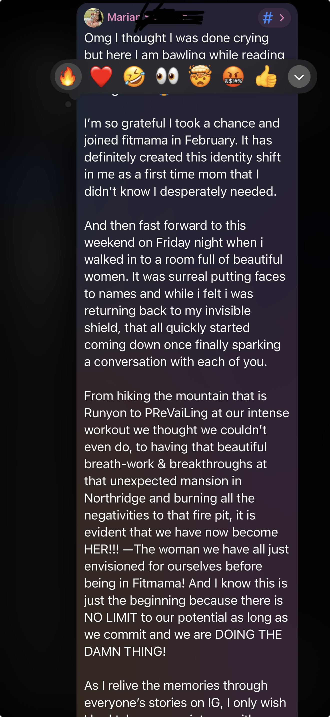 Client message