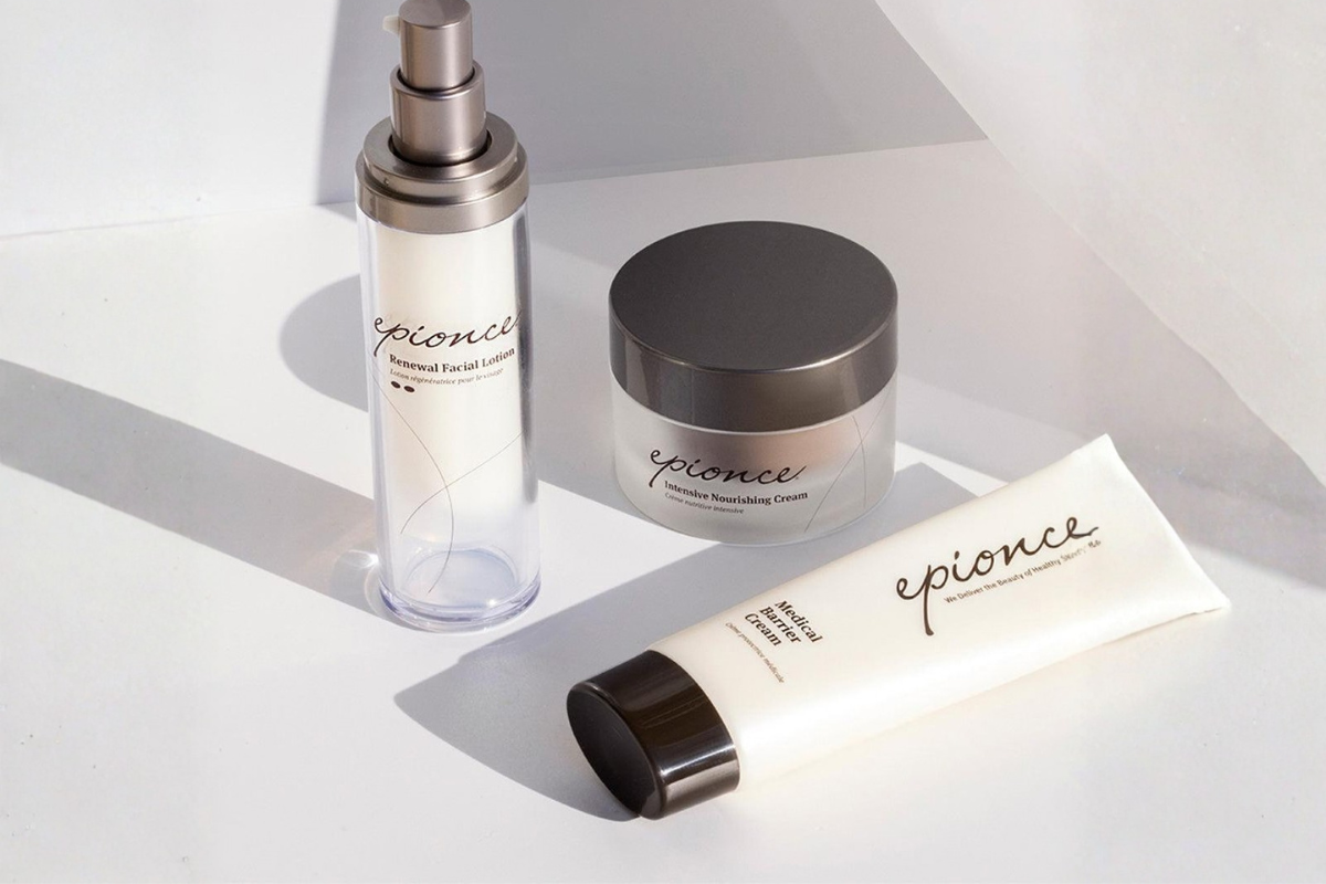 Epionce skincare products used for customized facials at Treuvis Med Spa in Clinton Township, MI Epionce skincare products used for customized facials at Treuvis Med Spa in Clinton Township, MI