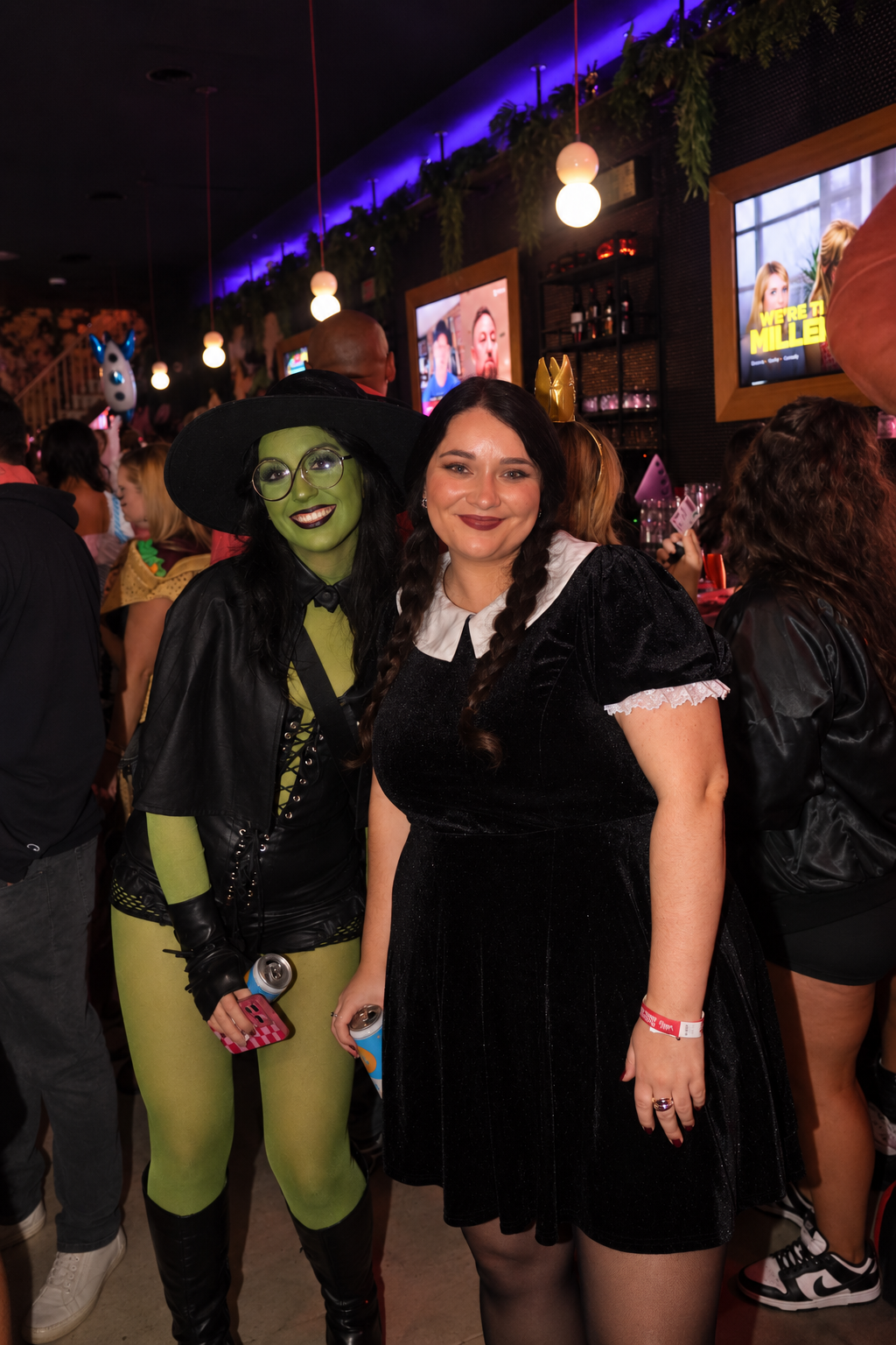 carnEVIL, costumed guests celebrating
