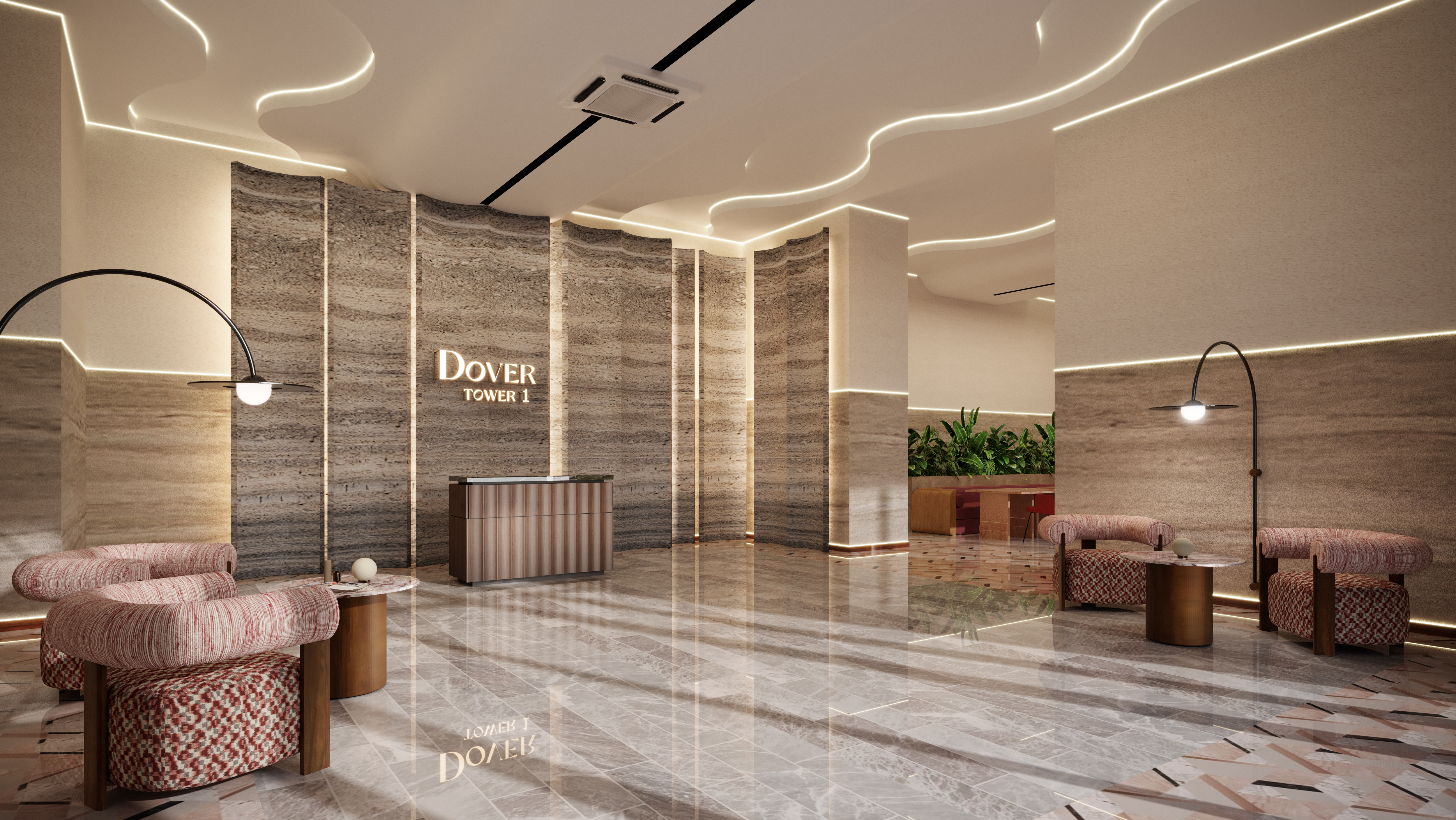 Causewayz Square @ JBCC lobby tower D artist impression