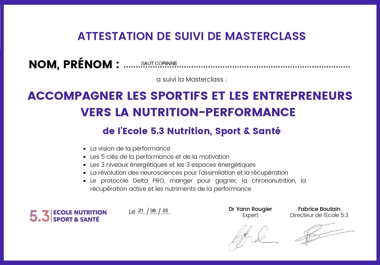 Nutrition-Performance