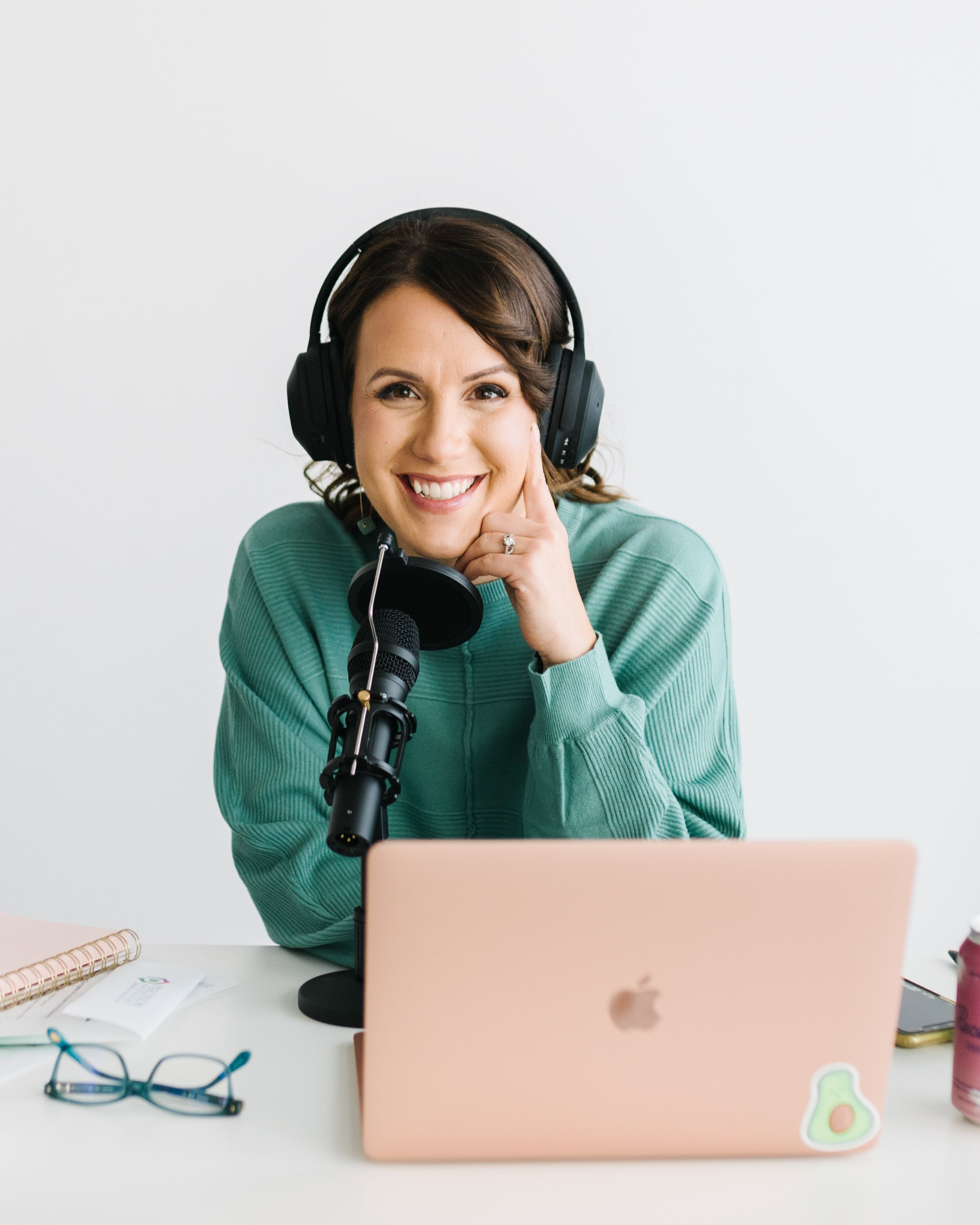 Christa Biegler RDN, host of The Less Stressed Life Podcast