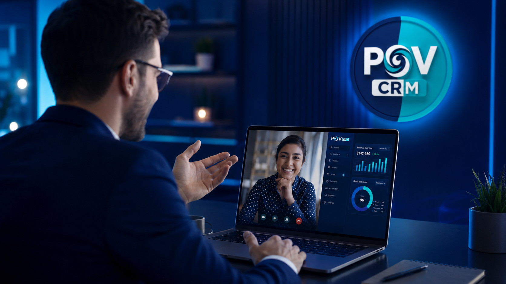 POVCRM dashboard