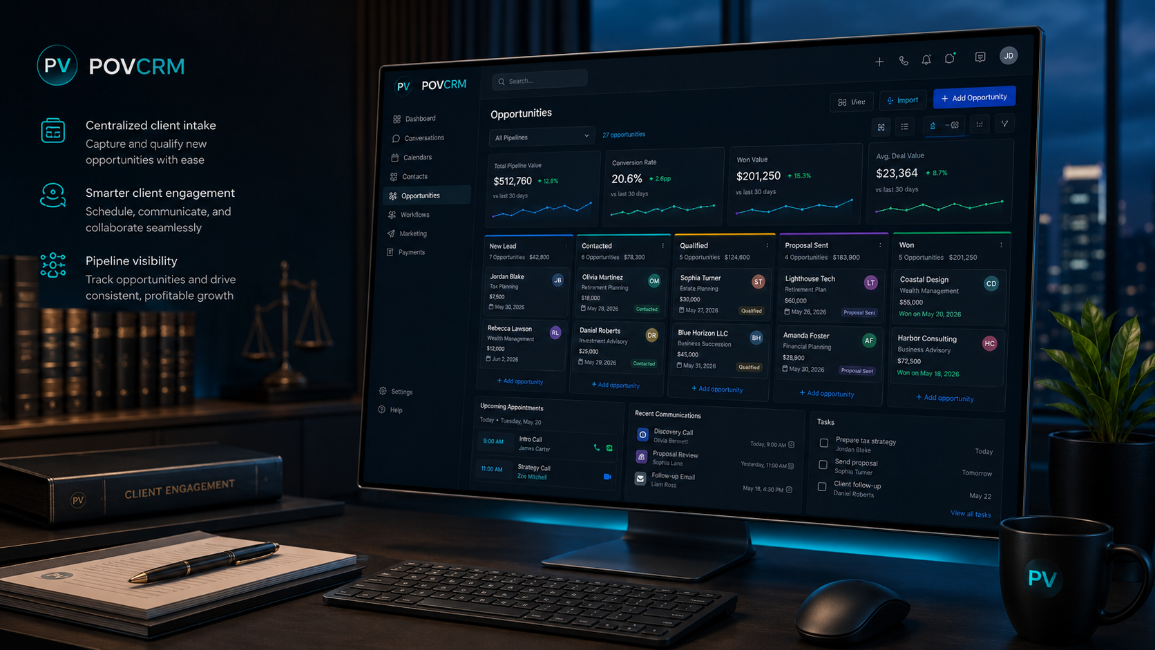 POVCRM for Local Service Businesses visual