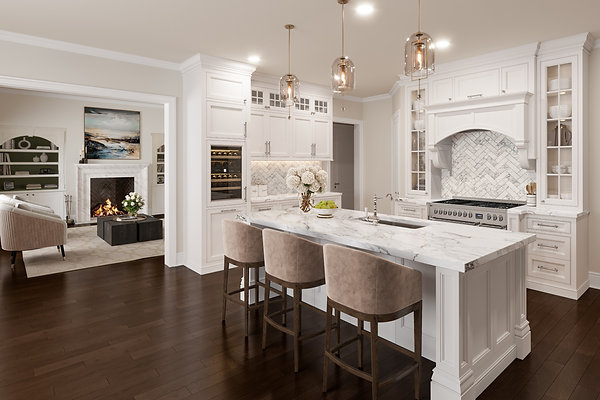 Kitchen after