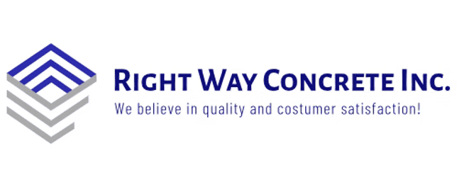 Right Way Concrete logo